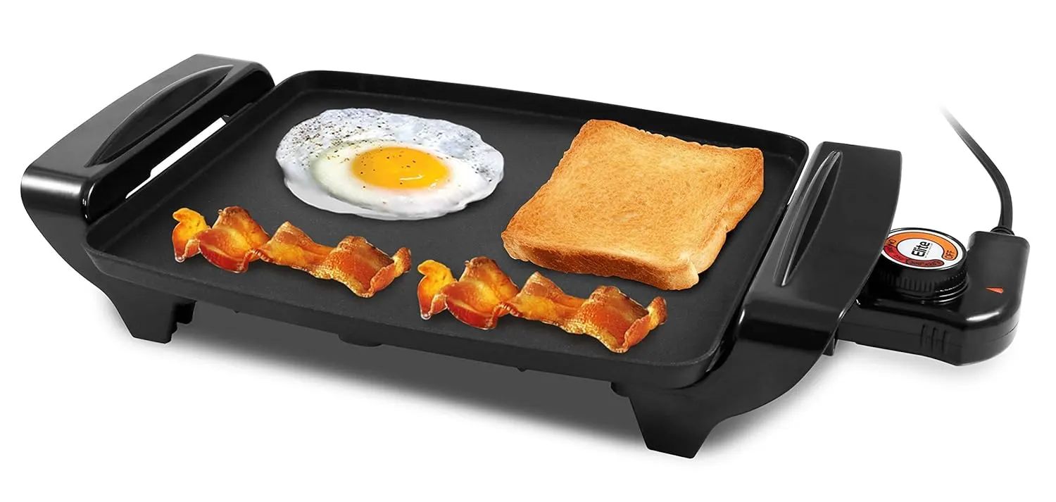 electric griddle nonstick portable 1