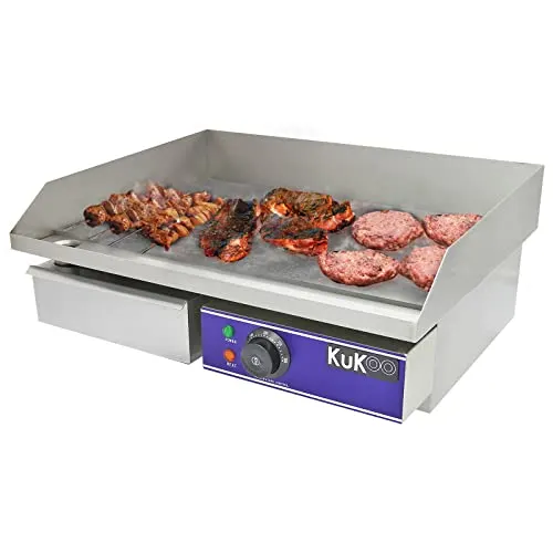 electric griddle stainless steel 1
