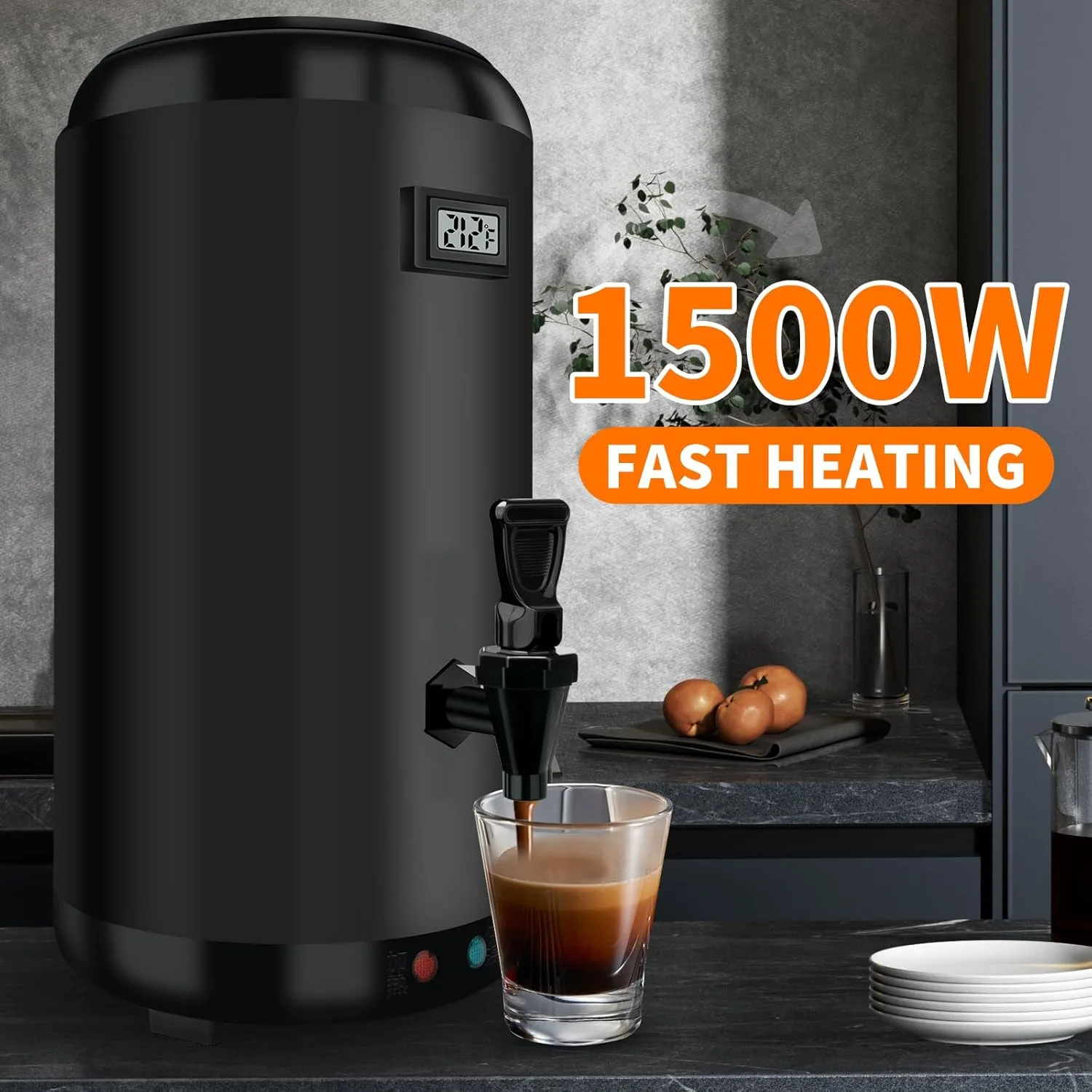 electric heating beverage dispenser 2