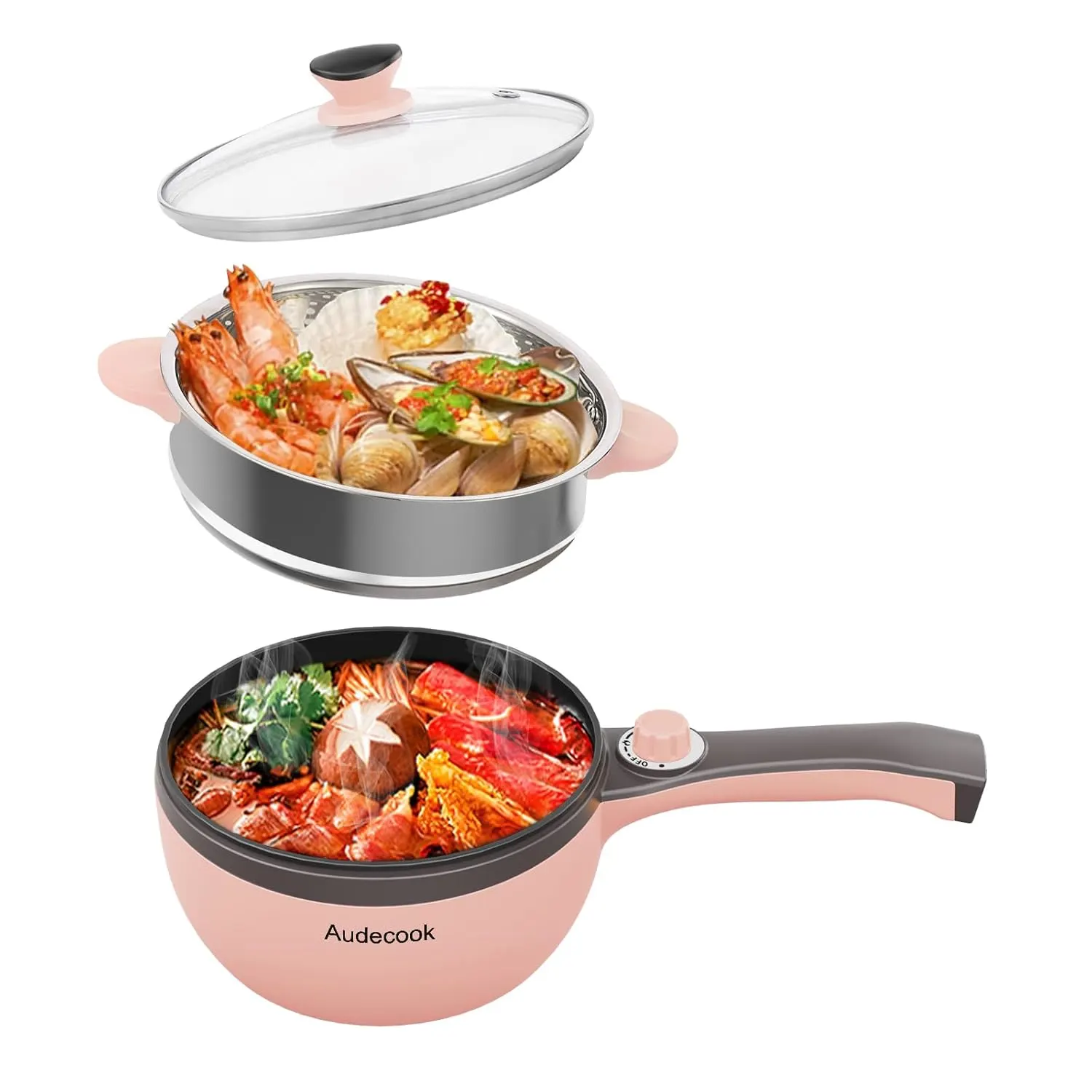 electric hot pot steamer 1