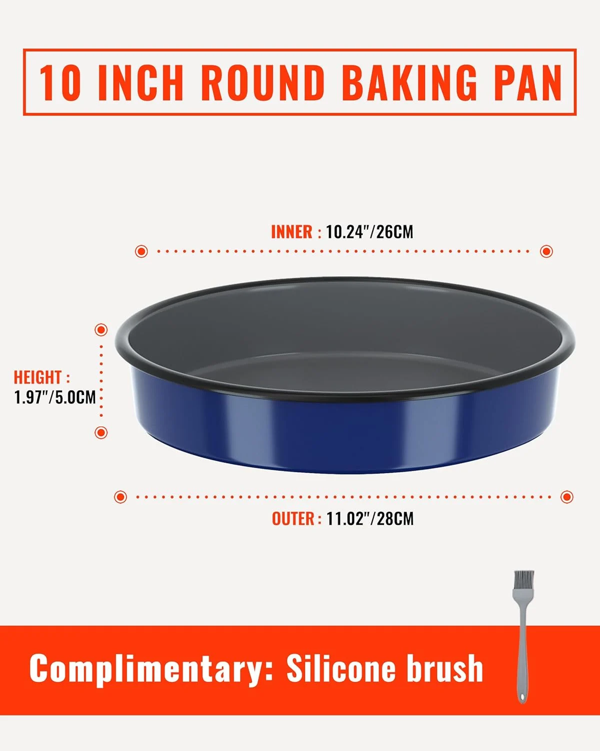 enamel baking pan roasting 2