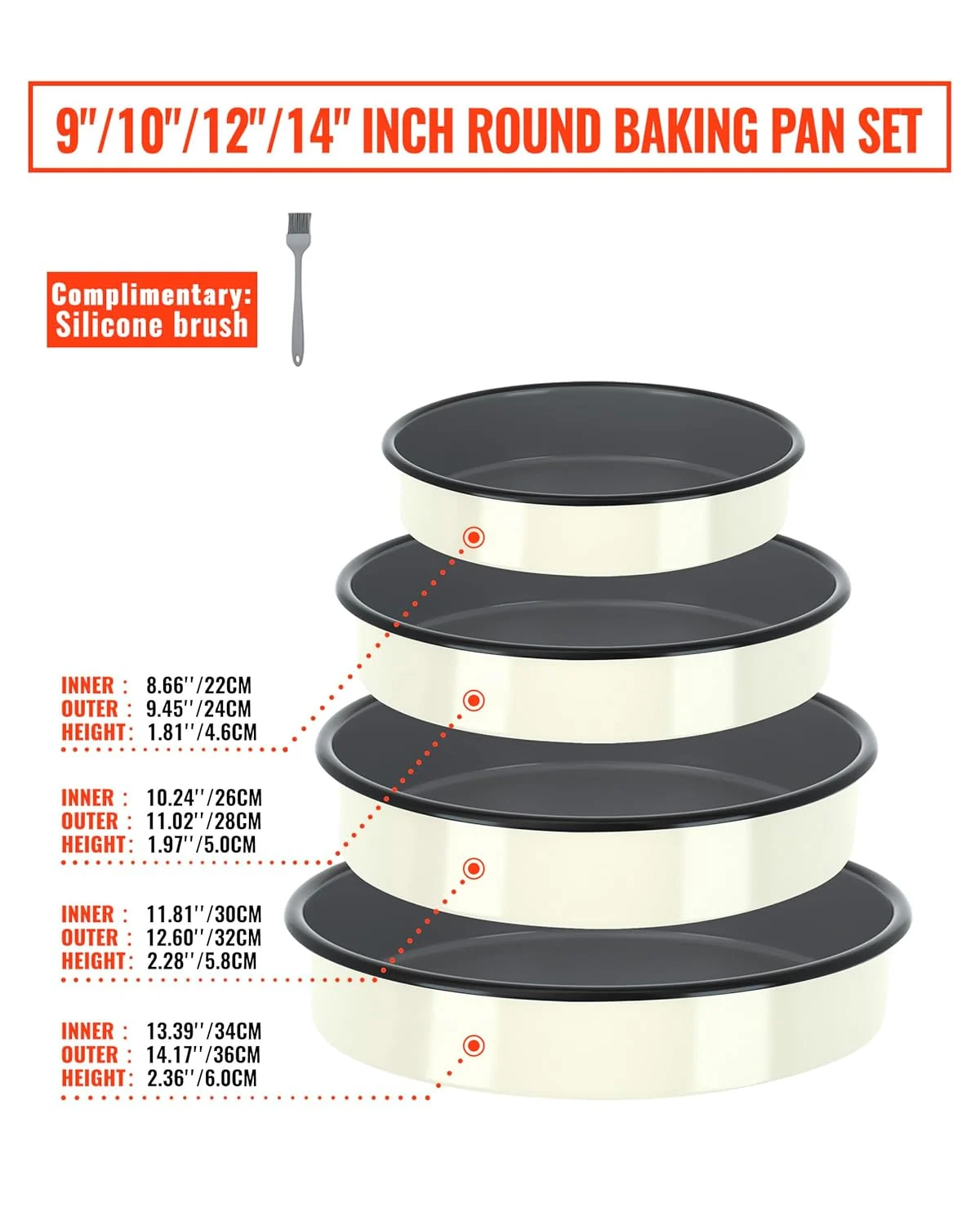 enamel baking pans 2