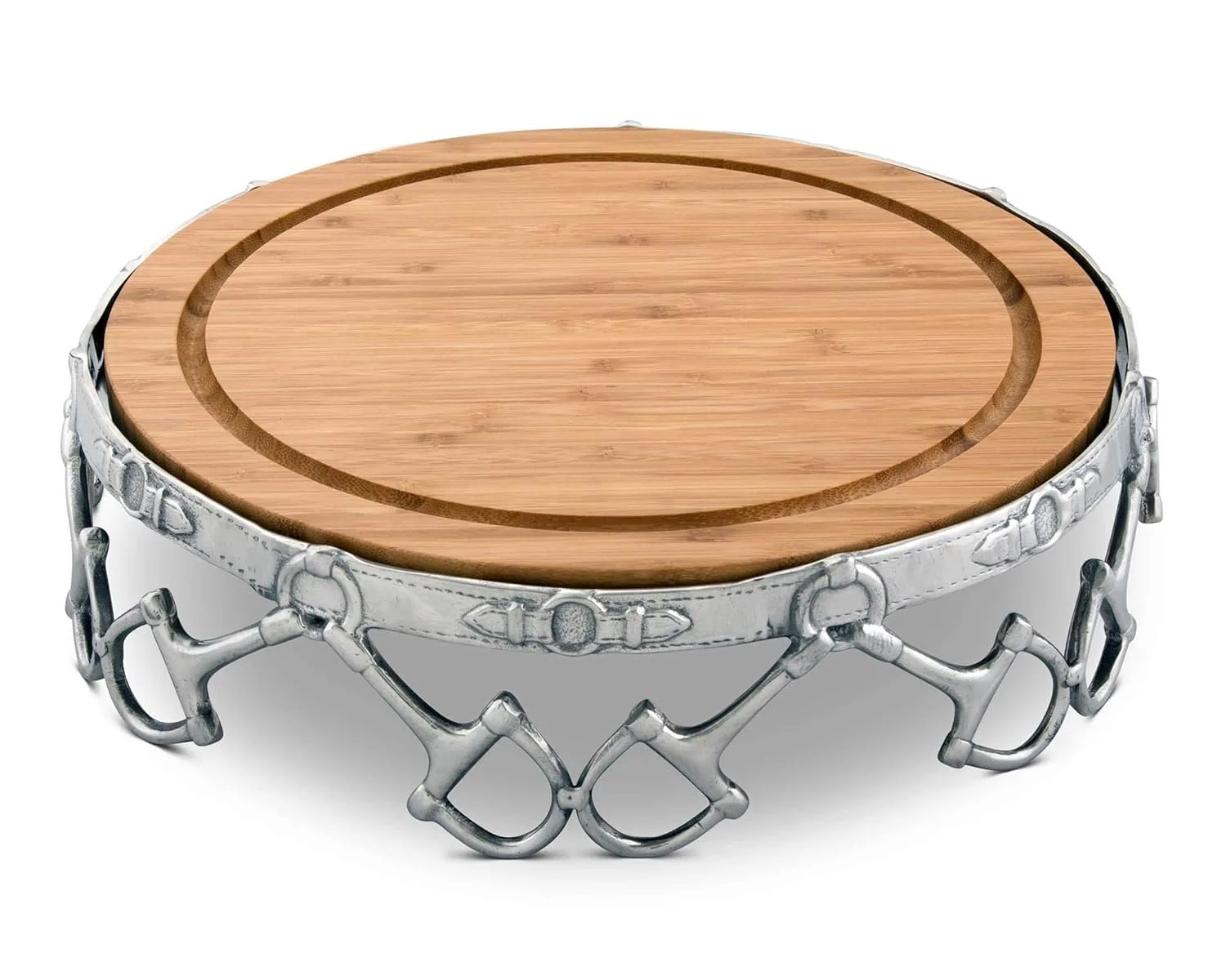equestrian cheese cake stand 1