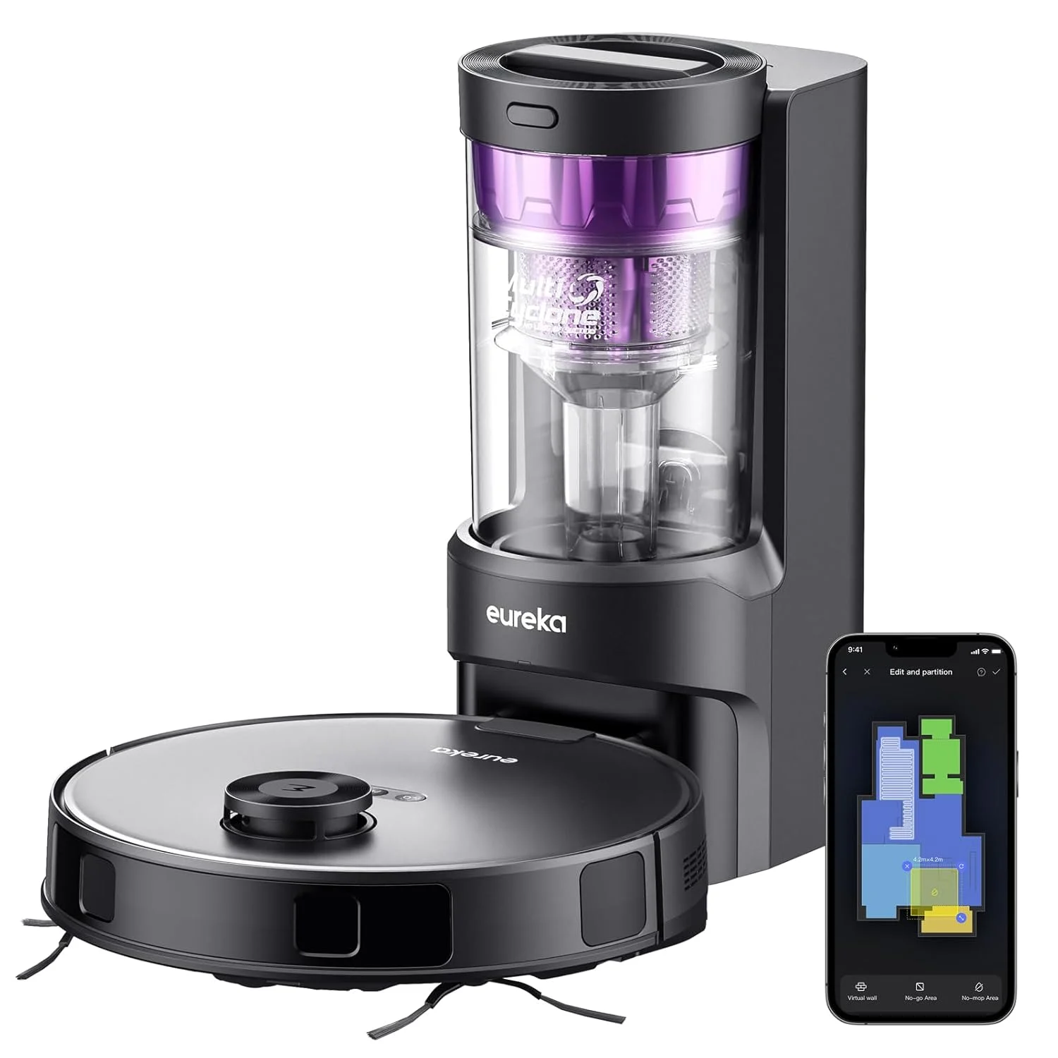 eureka robot vacuum self emptying 1