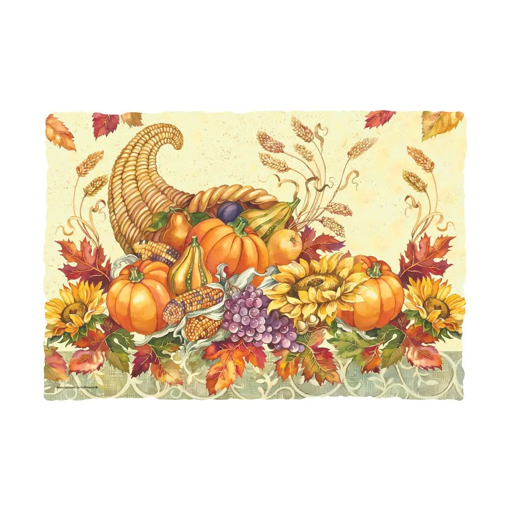 fall placemats disposable paper 1