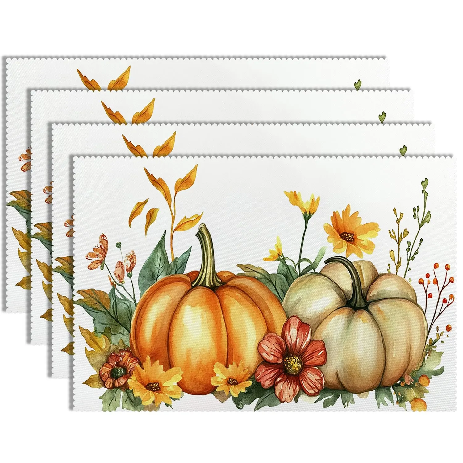 fall pumpkin placemats 1