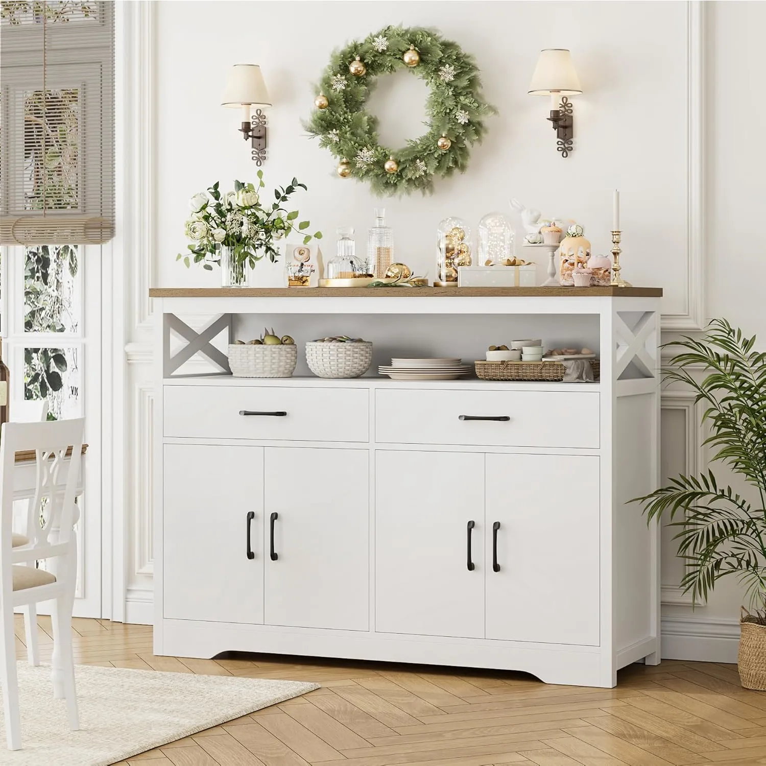 farmhouse sideboard buffet 2