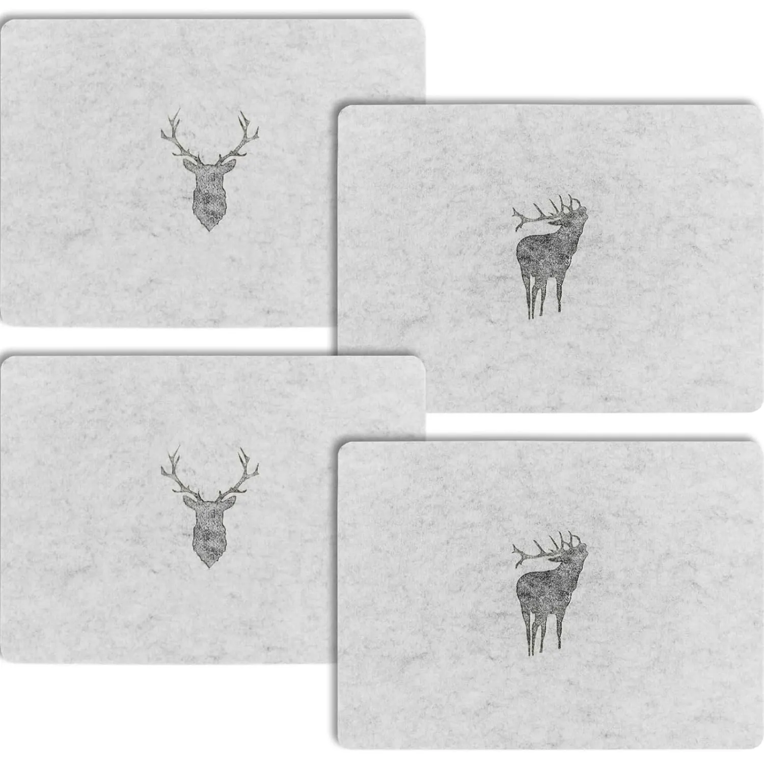 felt placemats deer 1