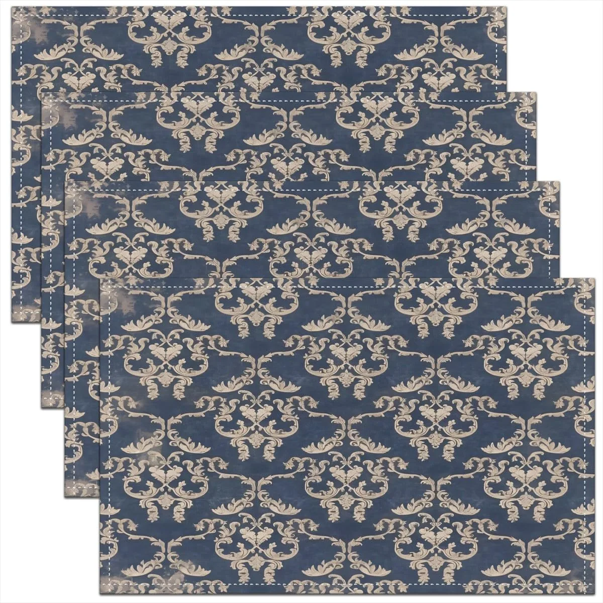 floral placemats set 1