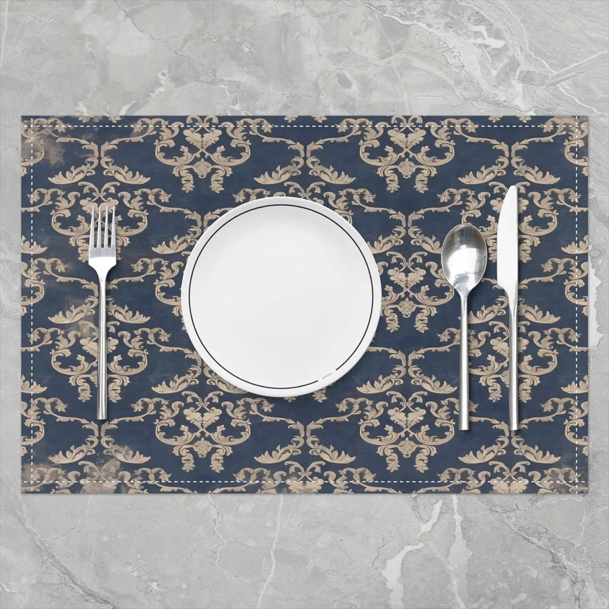 floral placemats set 2