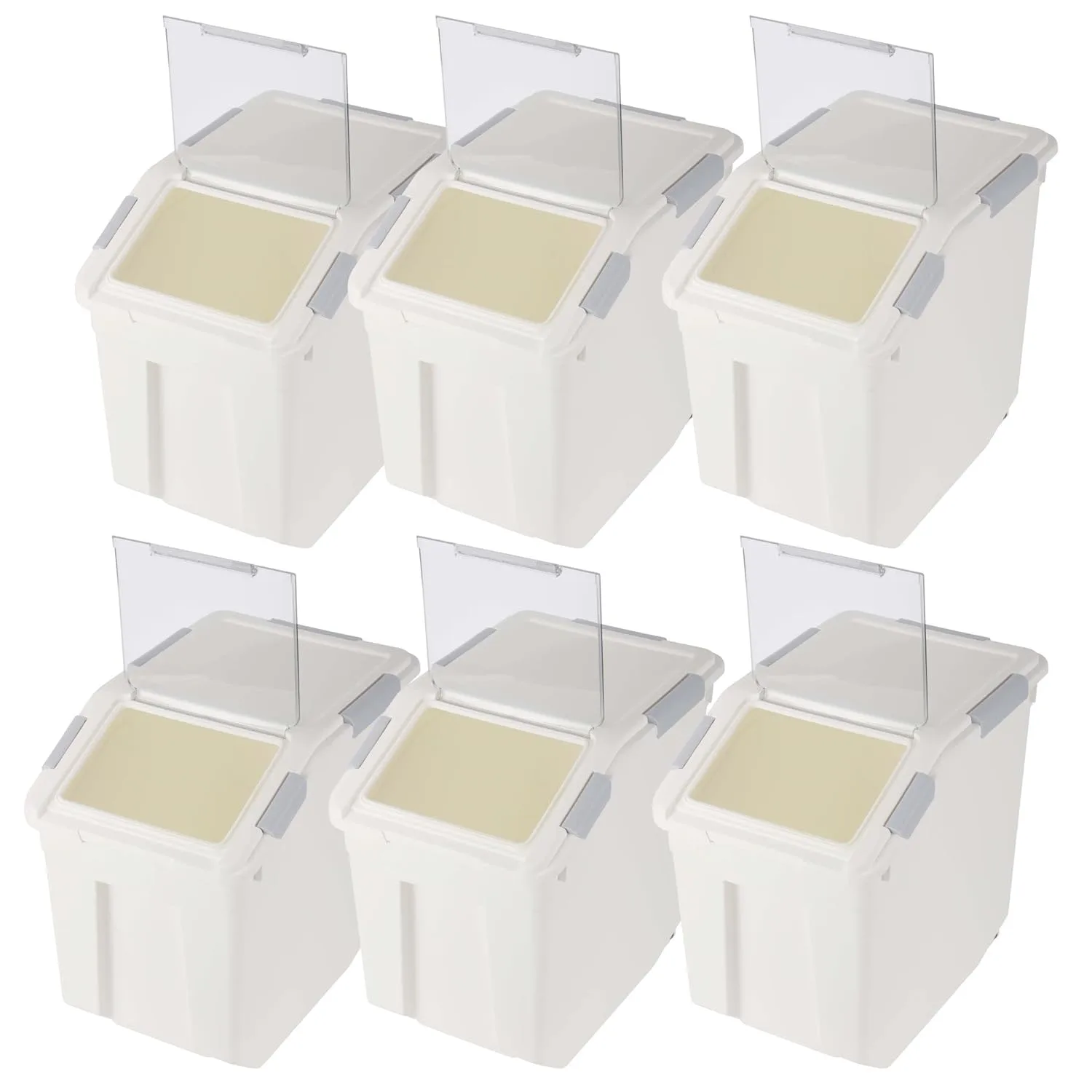 flour container with wheels 1