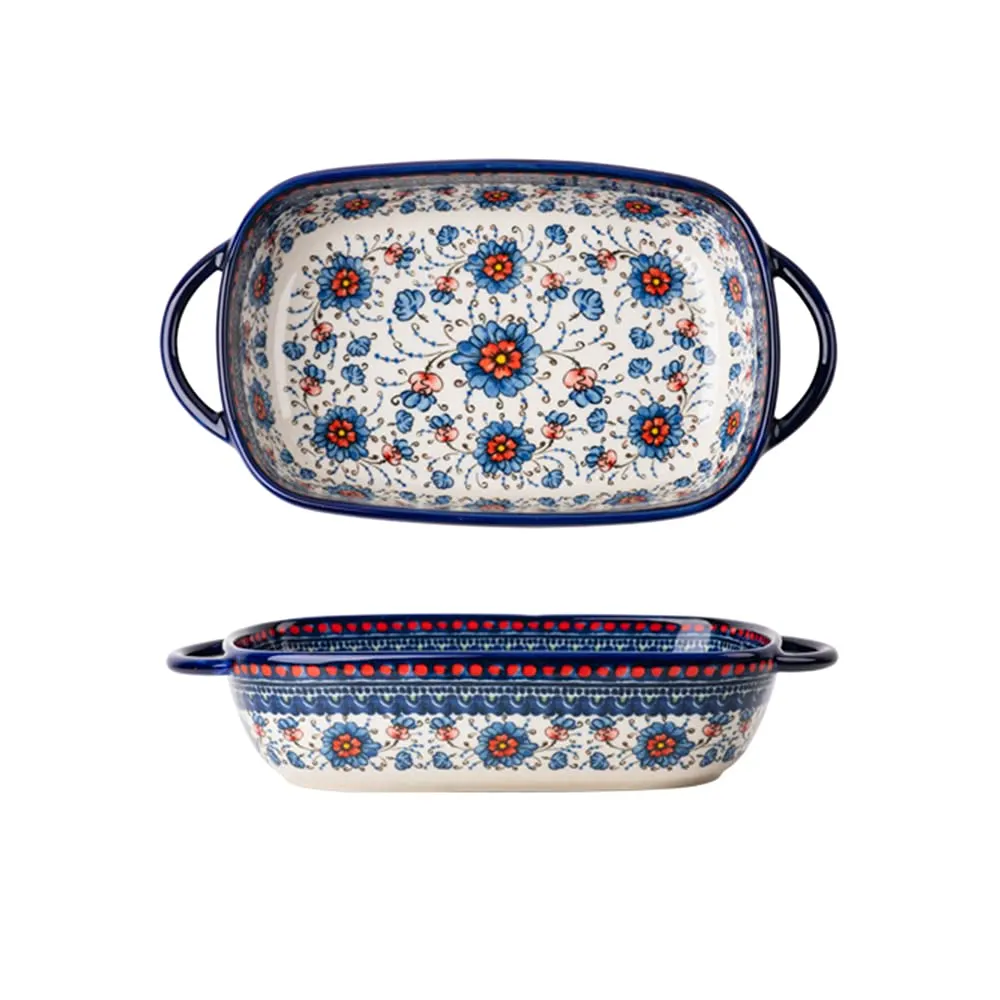 flower ceramic bakeware 1