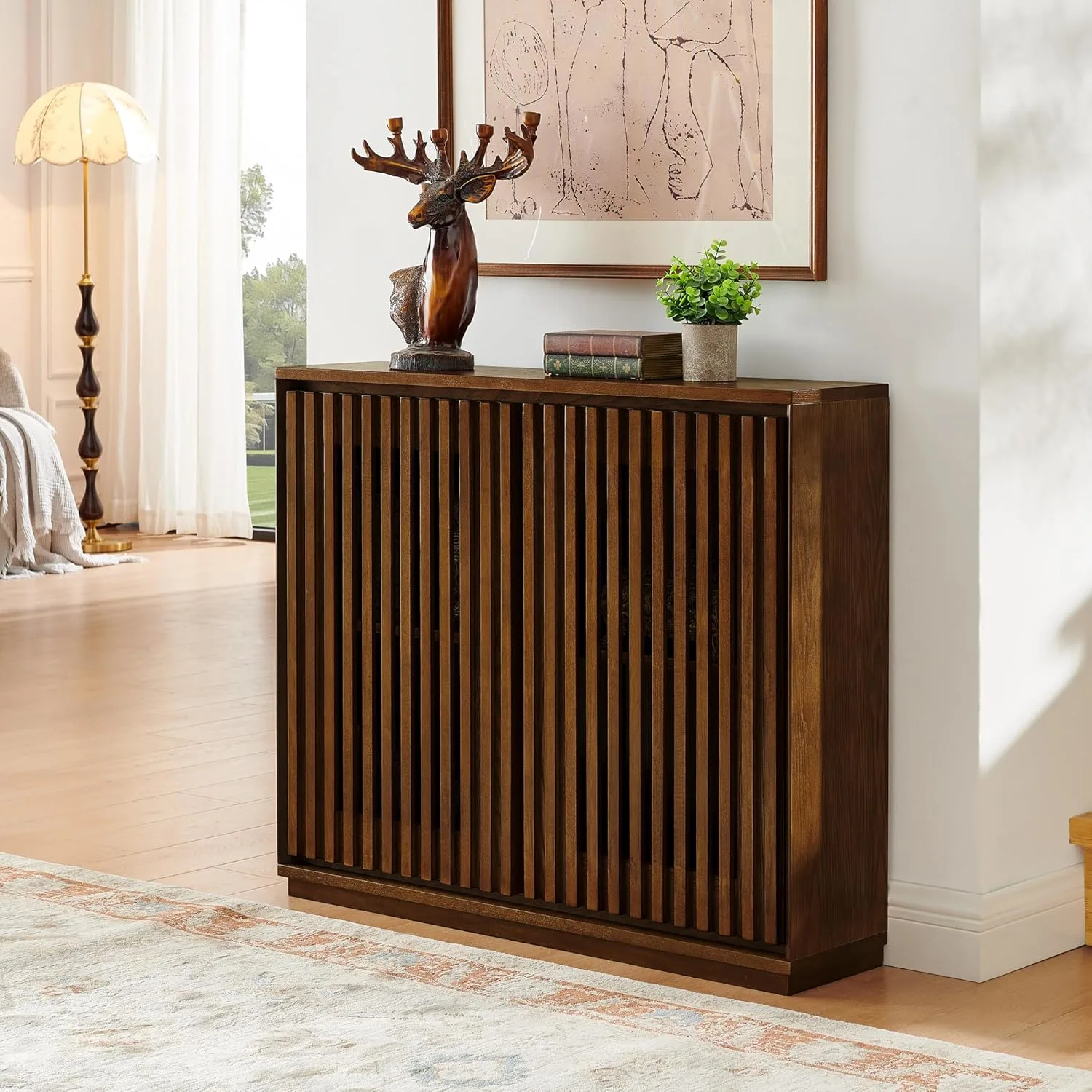 fluted sideboard cabinet 1