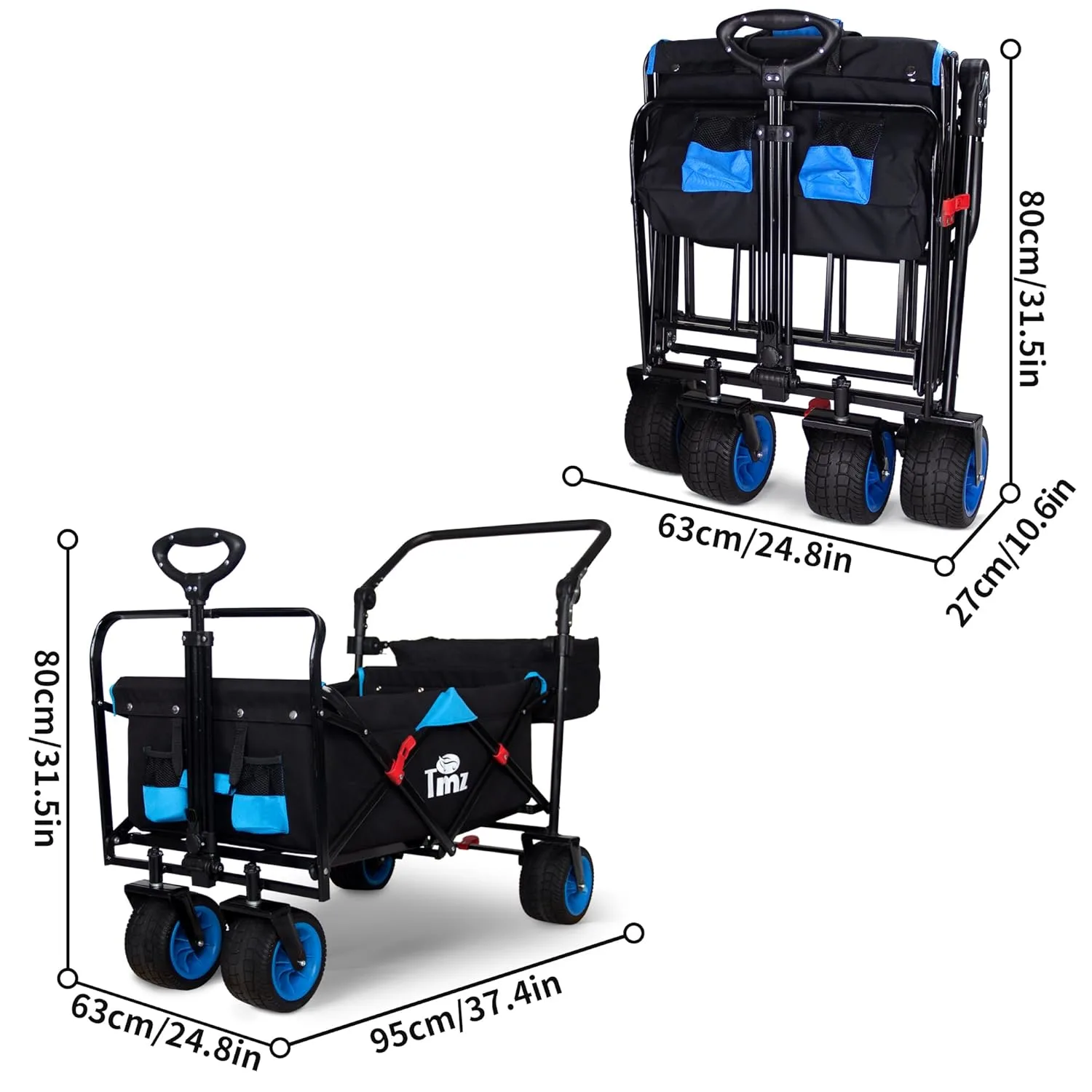 folding wagon heavy duty 2