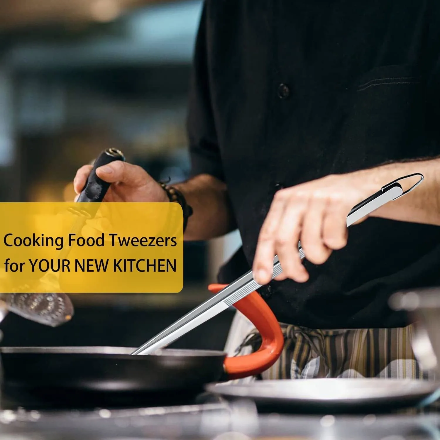 food tweezers stainless steel 2
