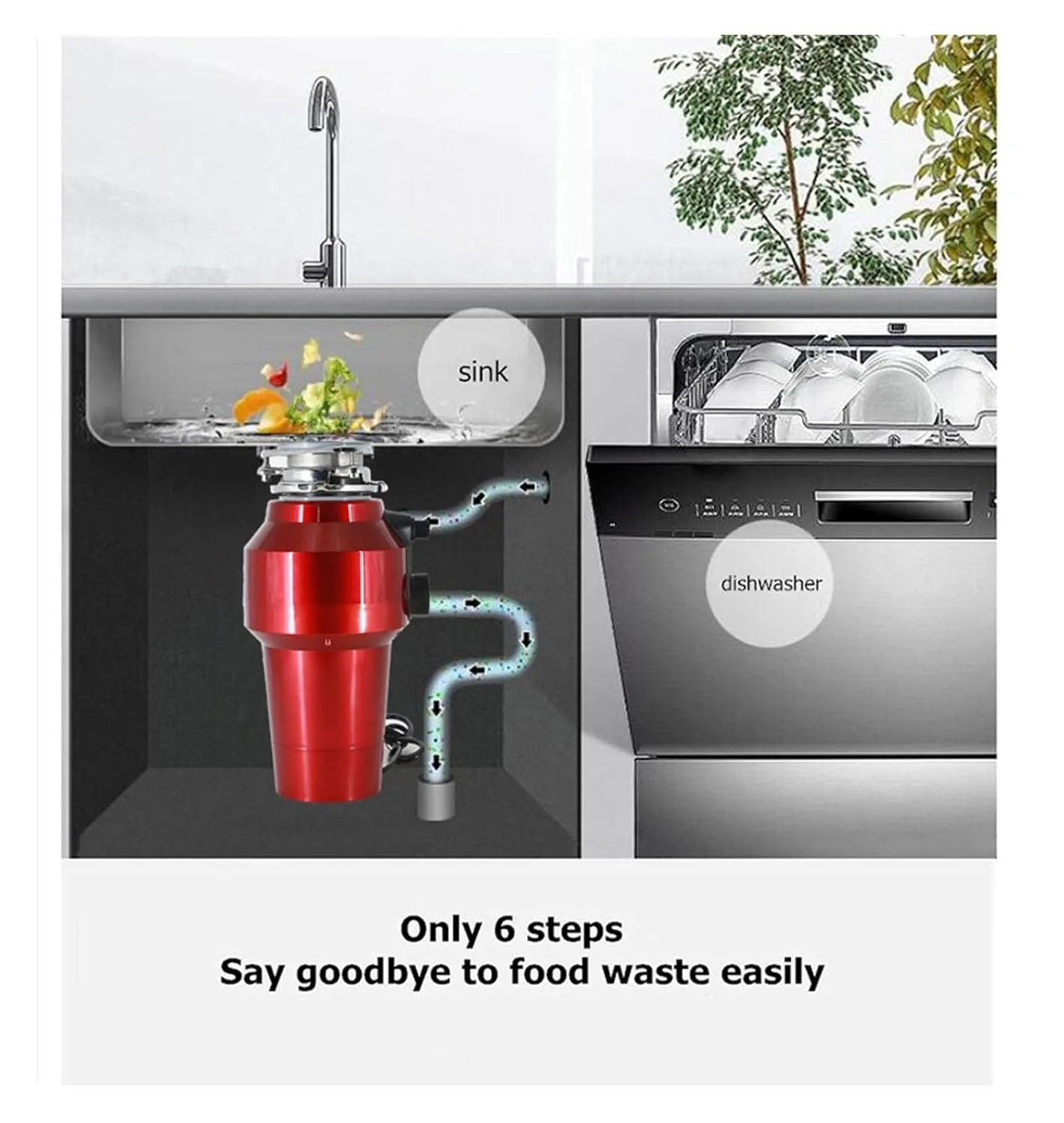 food waste disposal crusher 2