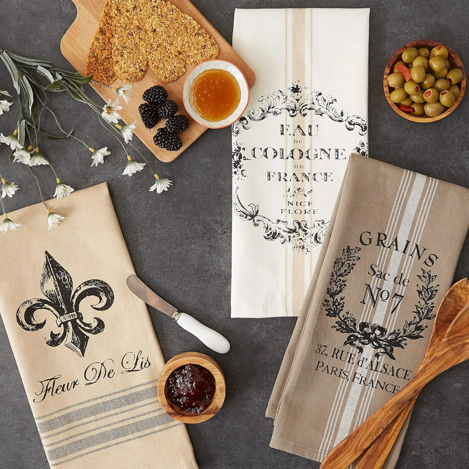 french kitchen dishtowels 2