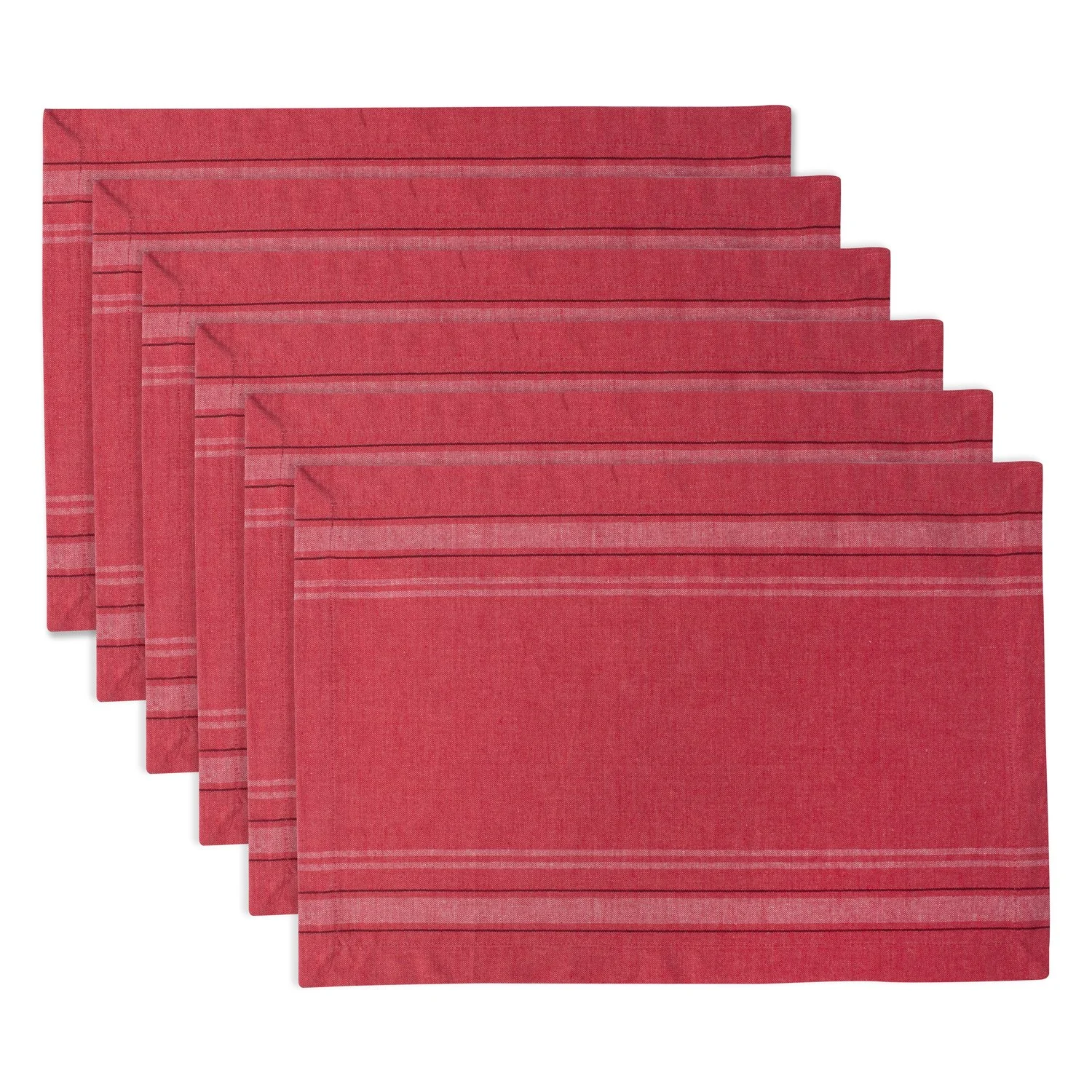 french stripe placemats 1