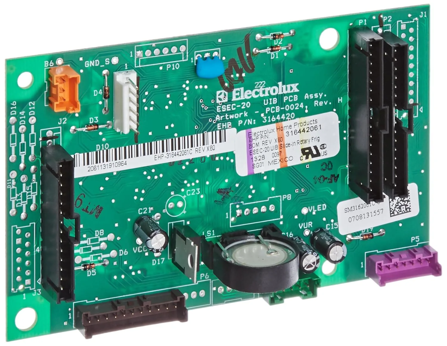 frigidaire 316442061 control board 1