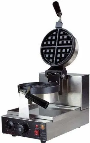 froth flavor commercial rotary belgian waffle maker 1