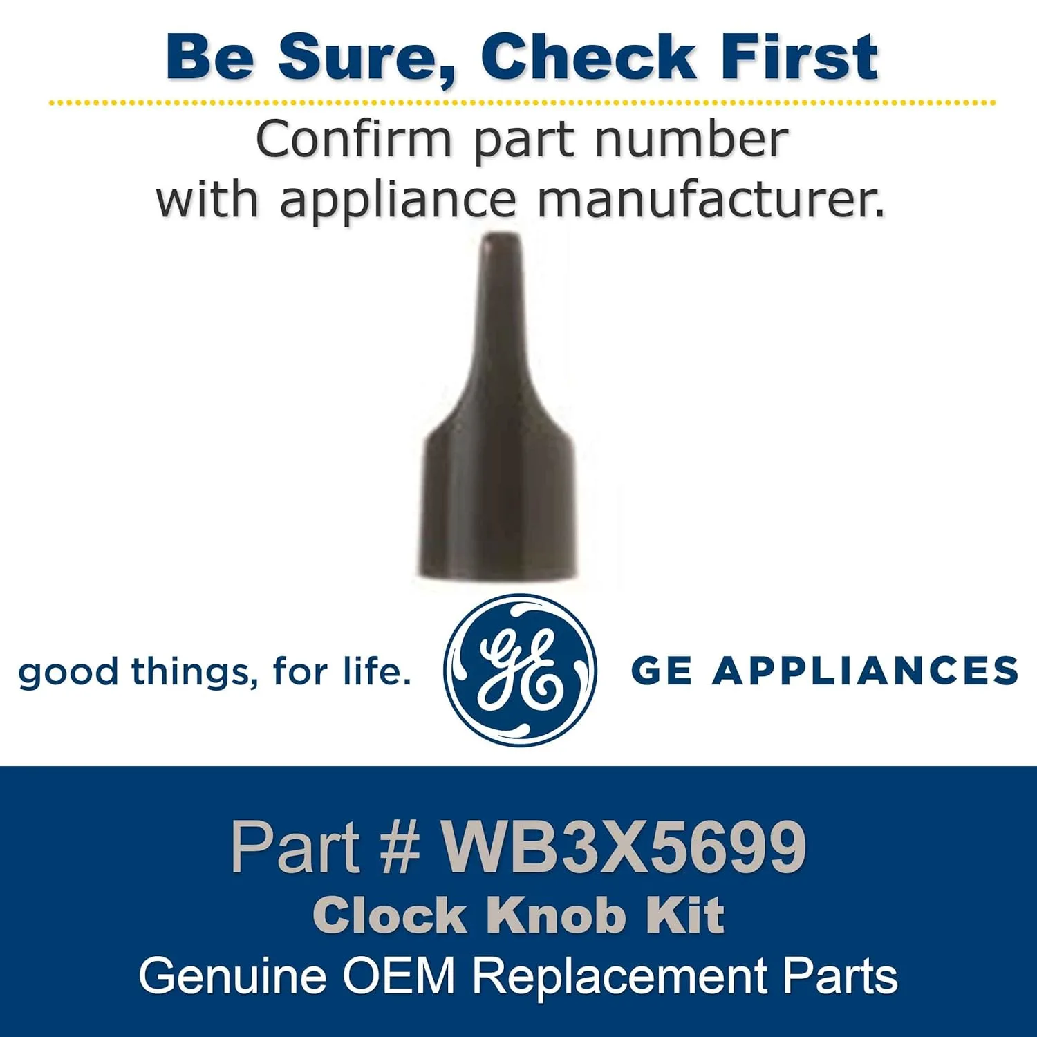 ge clock knob kit 2