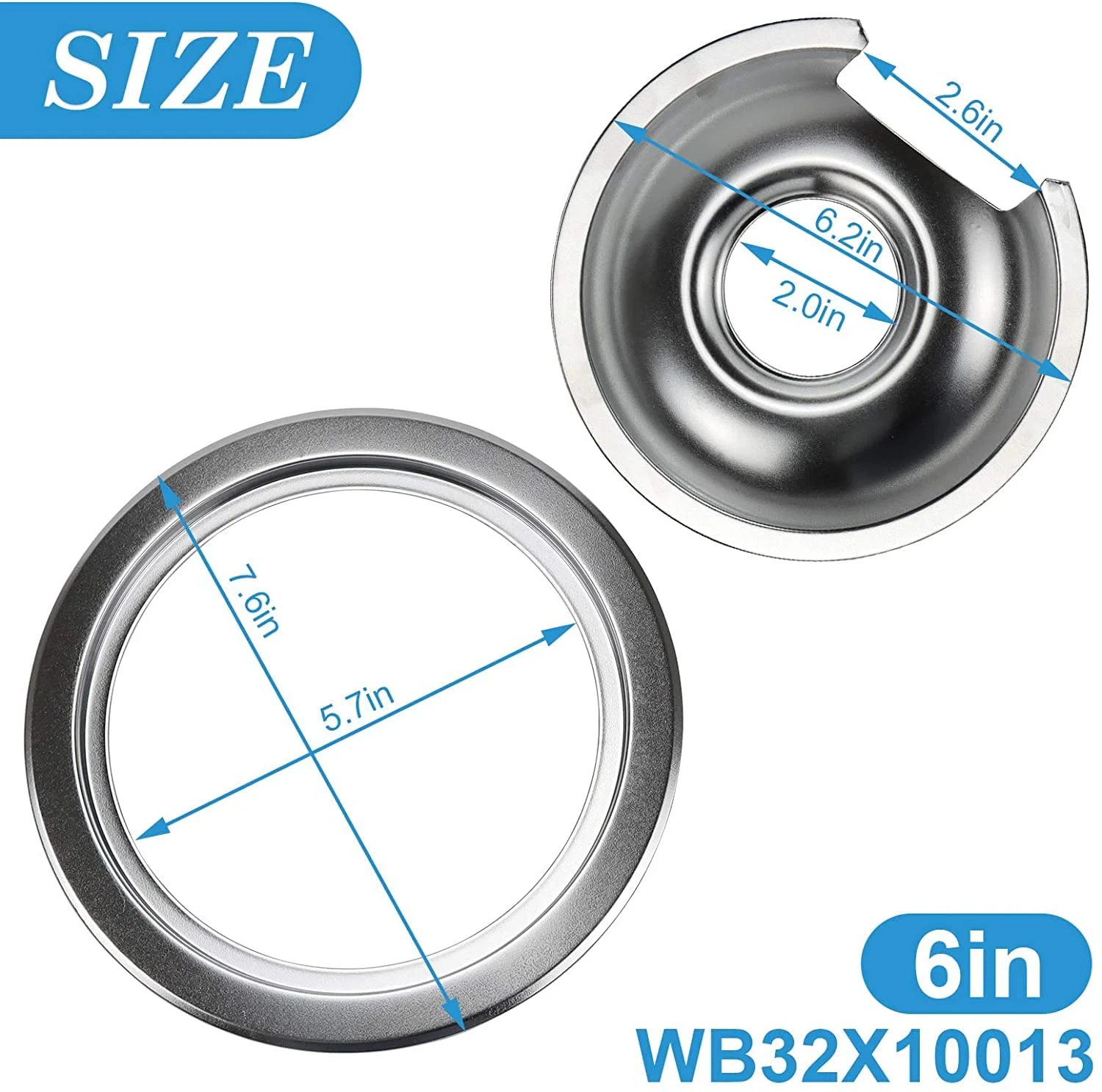 ge range drip pans 2