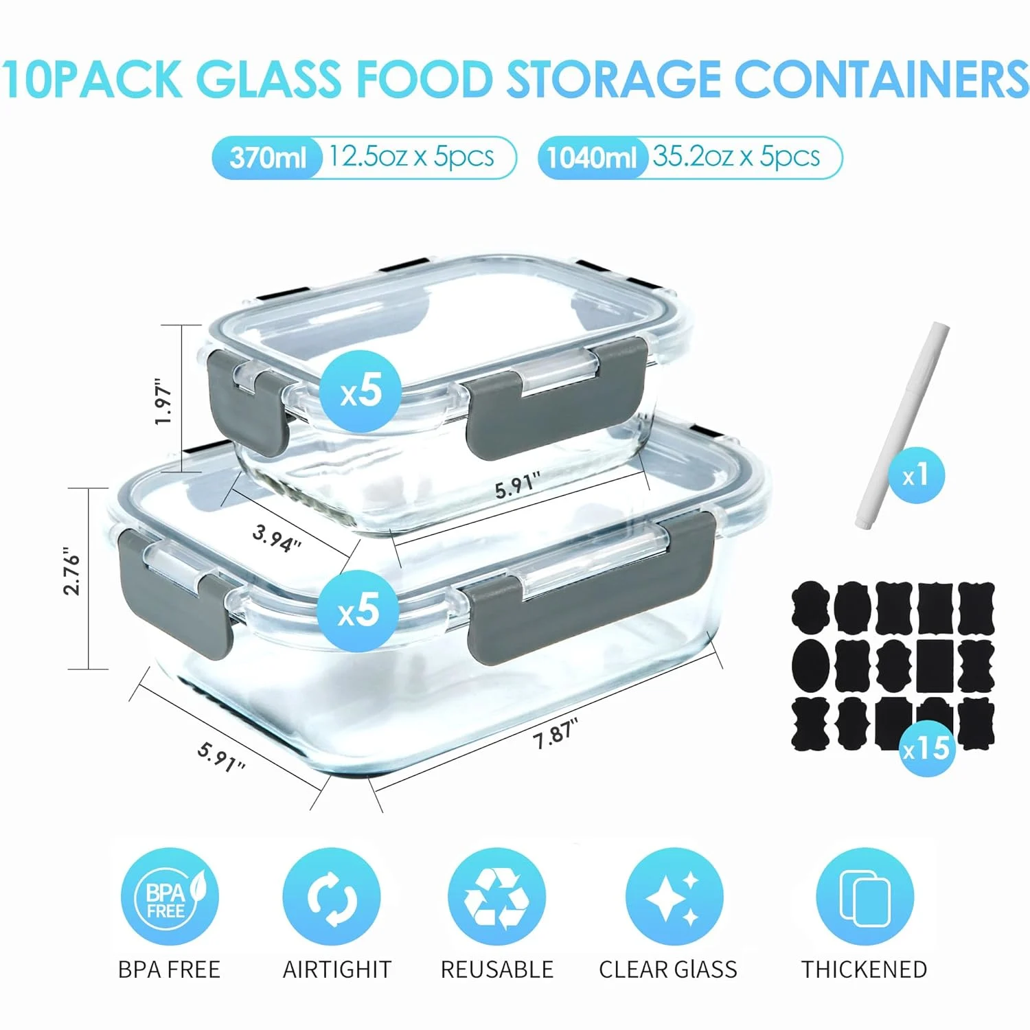 glass food storage containers 2