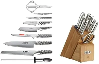 global knife set forged steel 2