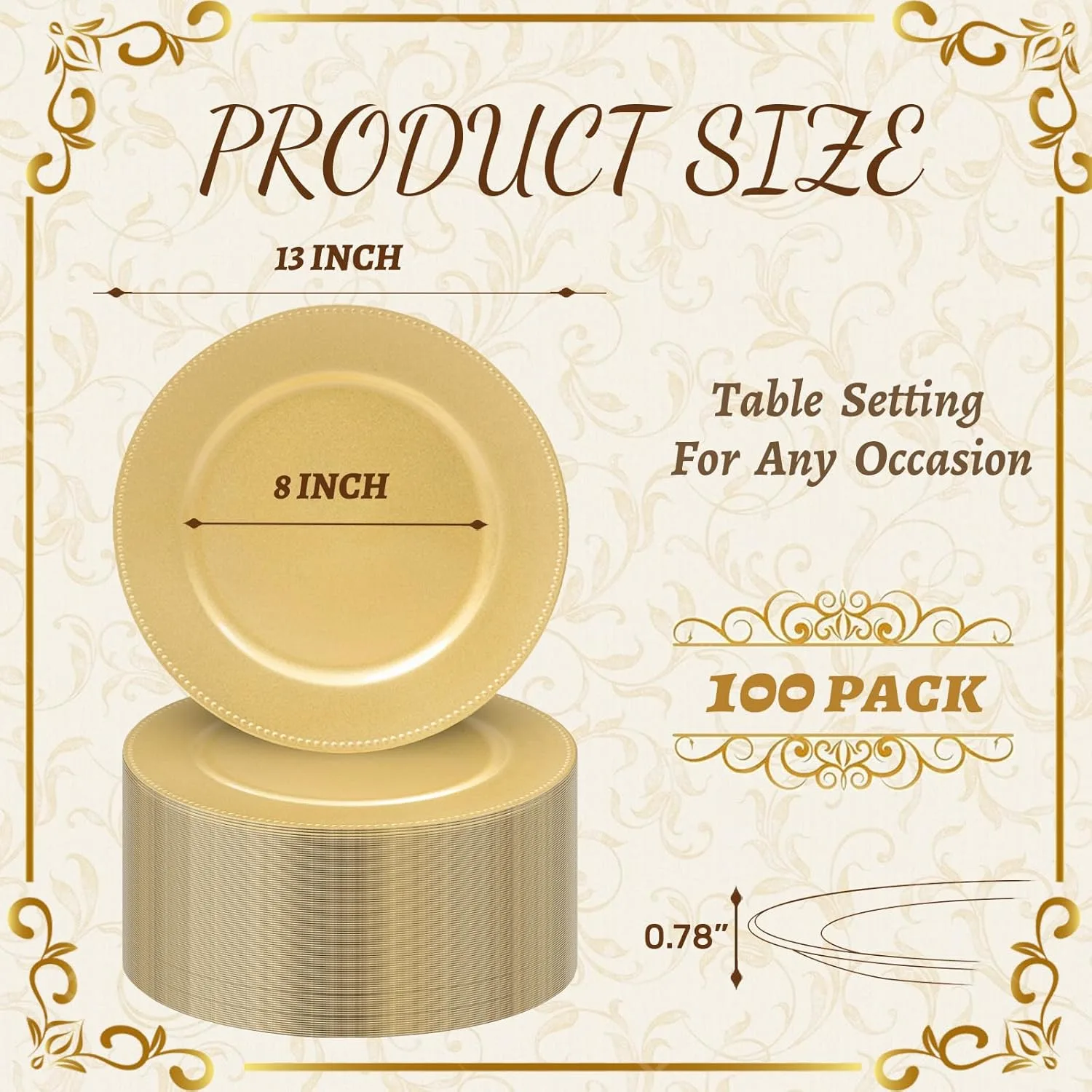 gold charger plates 2