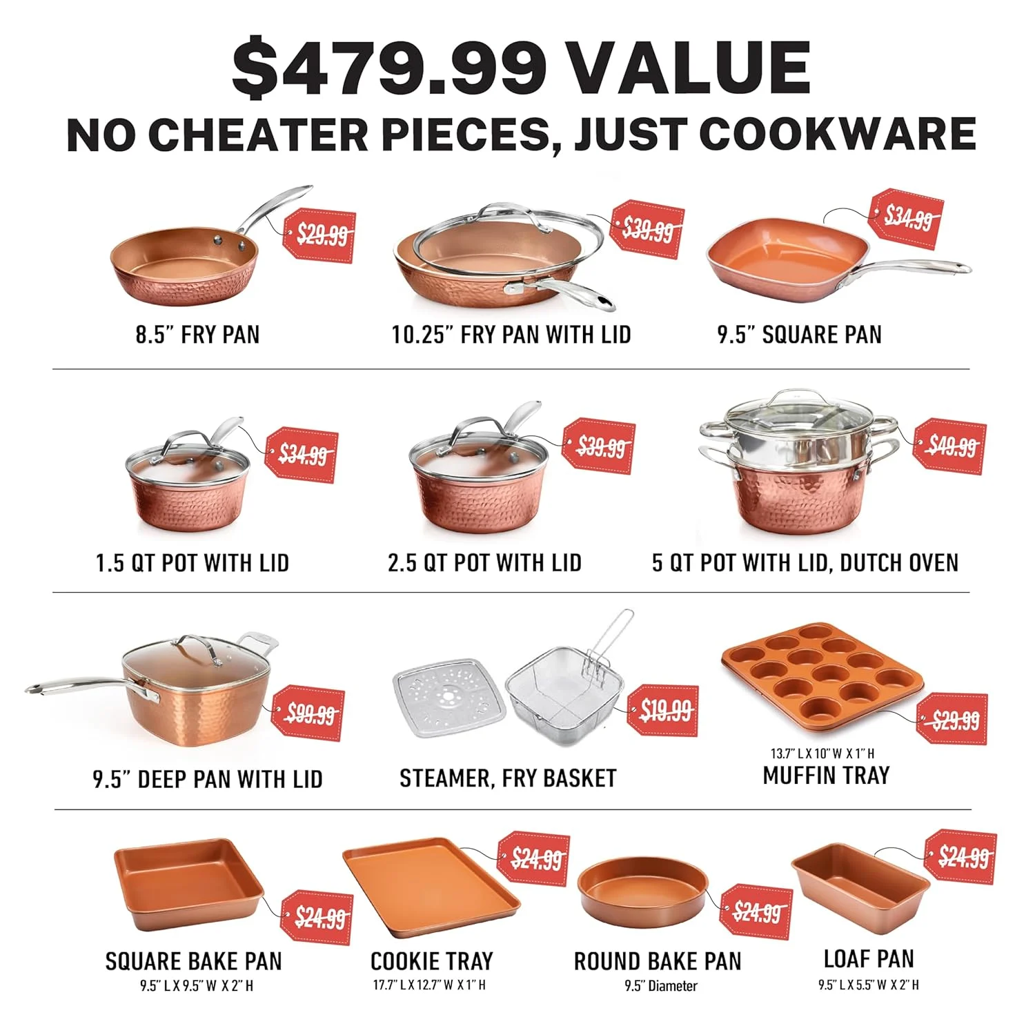 gotham steel cookware bakeware 2