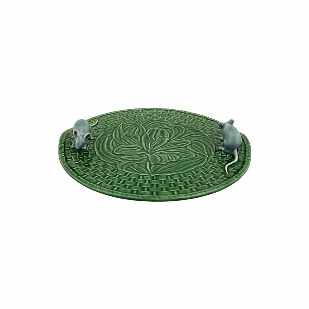 green lily mouse tray 1