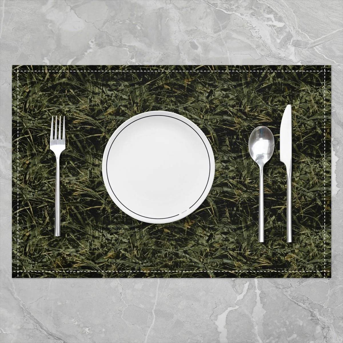 green placemats table mats 2
