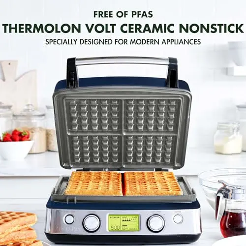 greenpan elite waffle maker 2