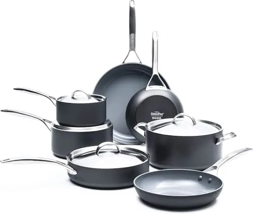 greenpan nonstick cookware set 1