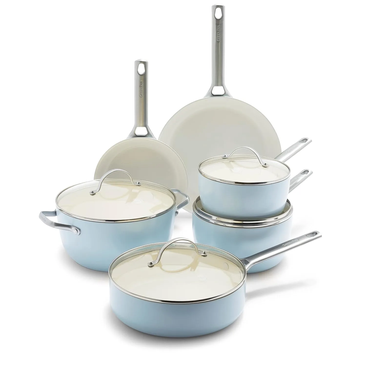 greenpan padova cookware set 1