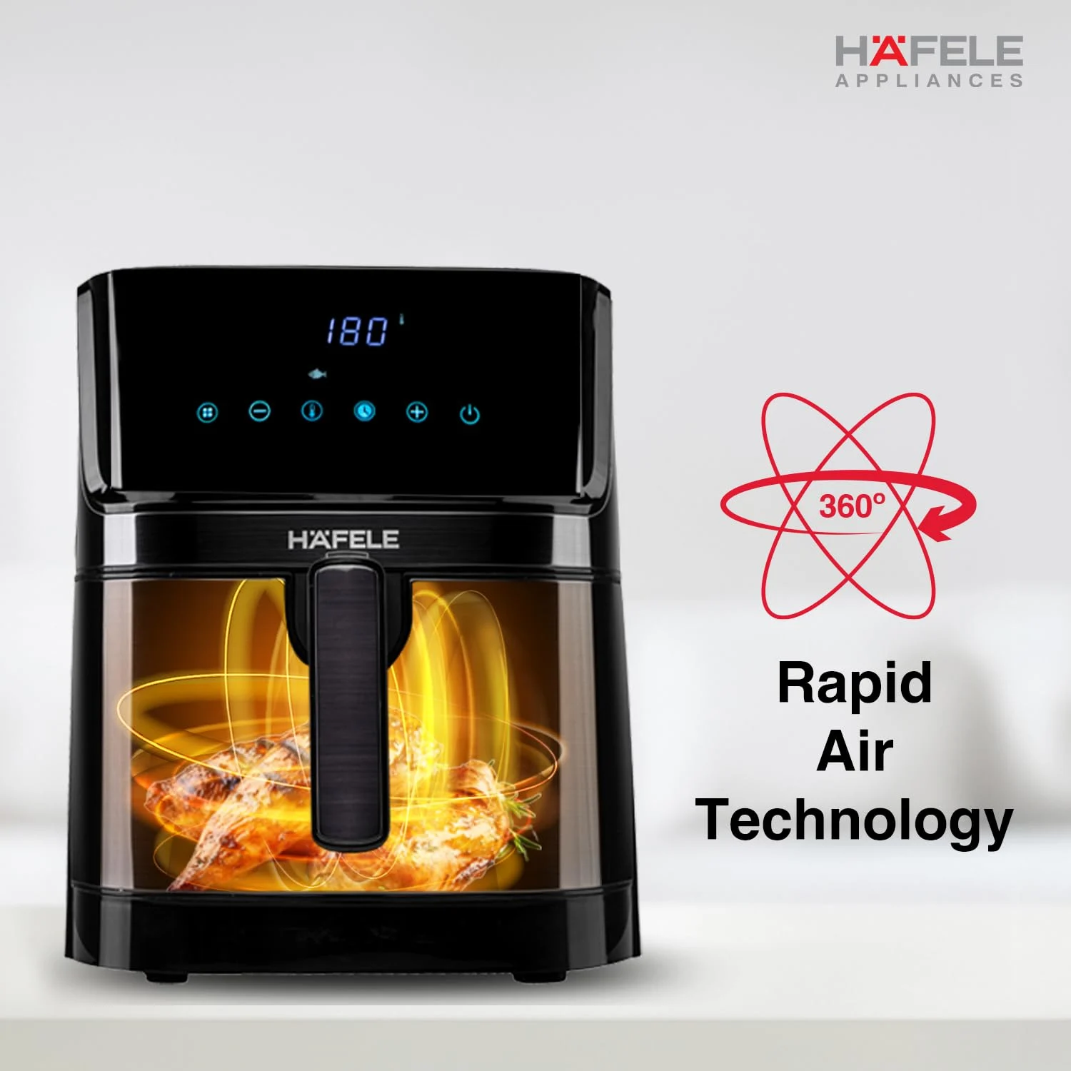 hafele noil 6 3l digital air fryer less oil 2