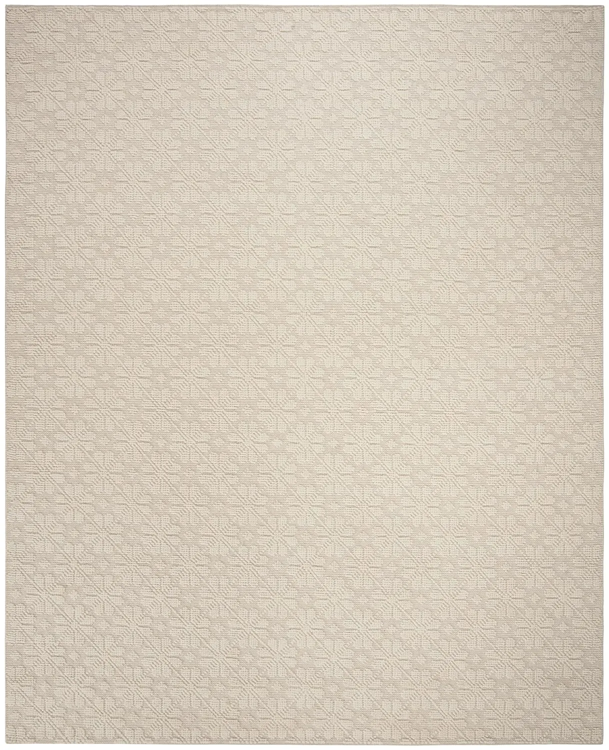 handmade wool area rug ivory 1