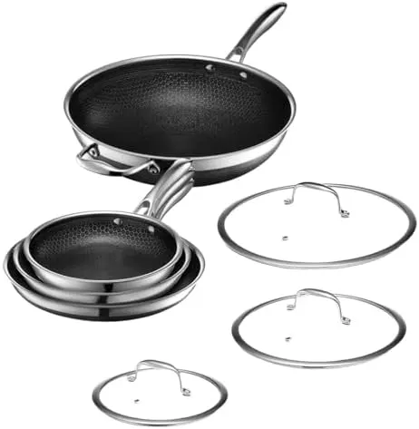 hexclad hybrid cookware 1