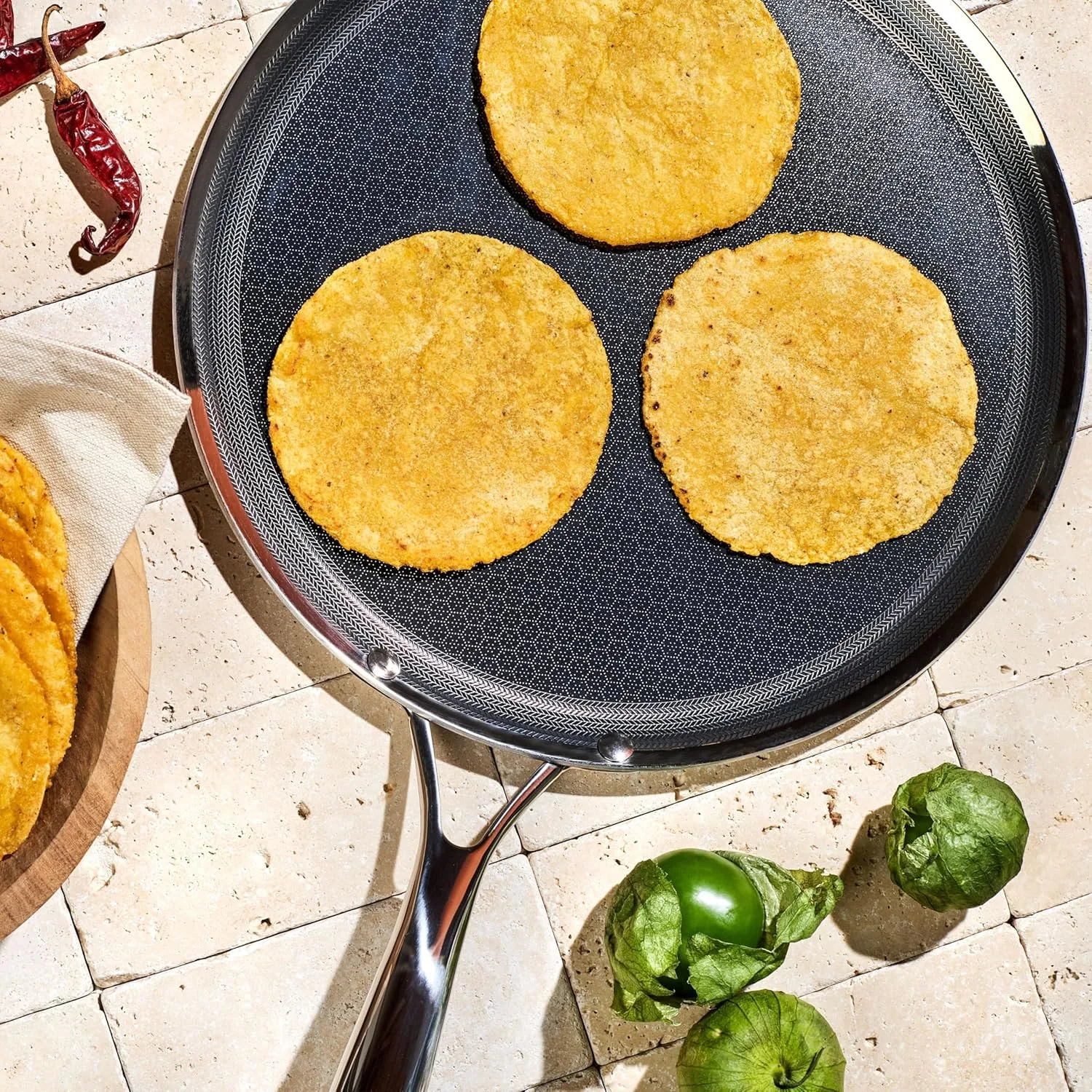 hexclad hybrid griddle 2