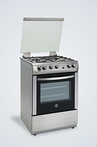 hoover 60cm gas cooker silver 1