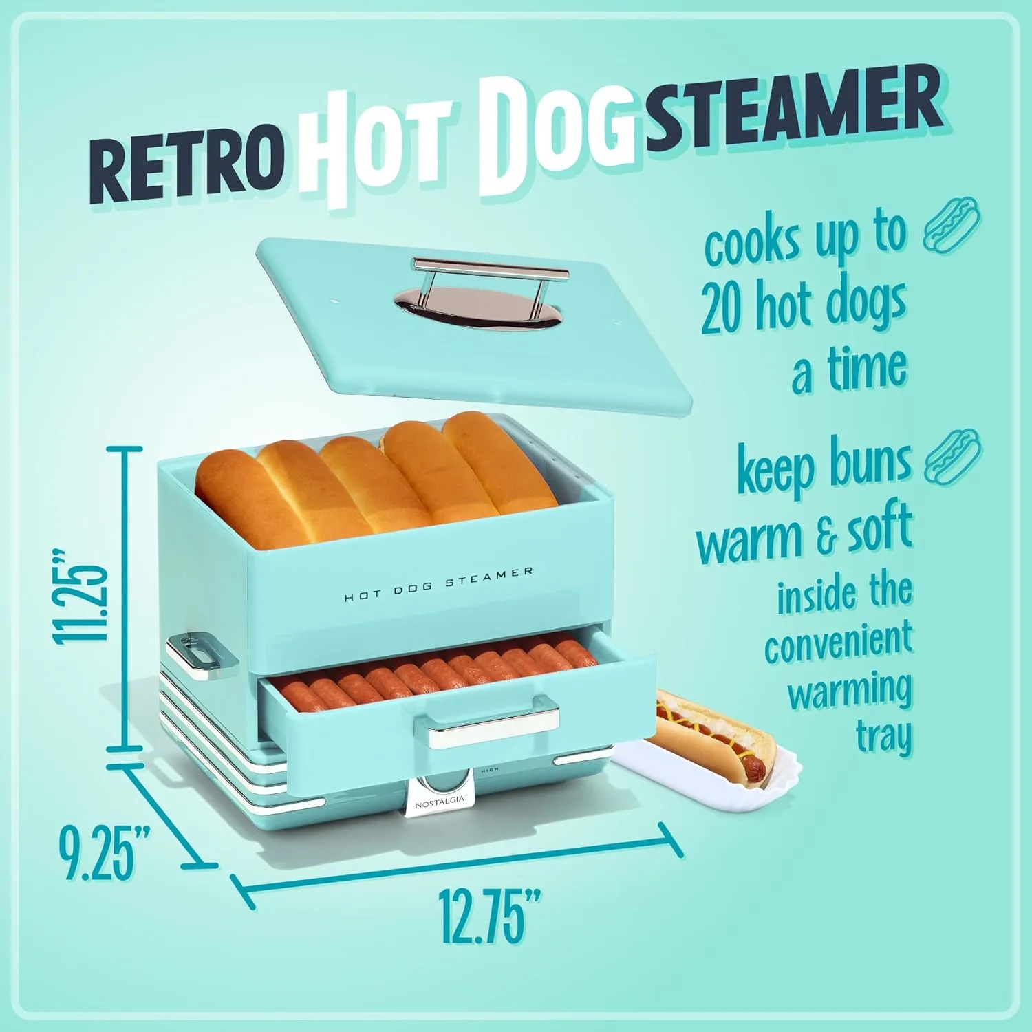 hot dog steamer 2