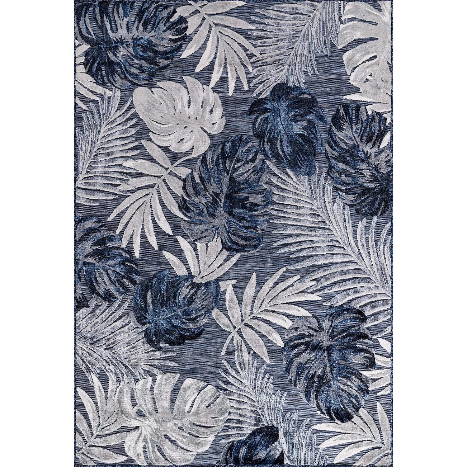 indoor outdoor rug navy 2