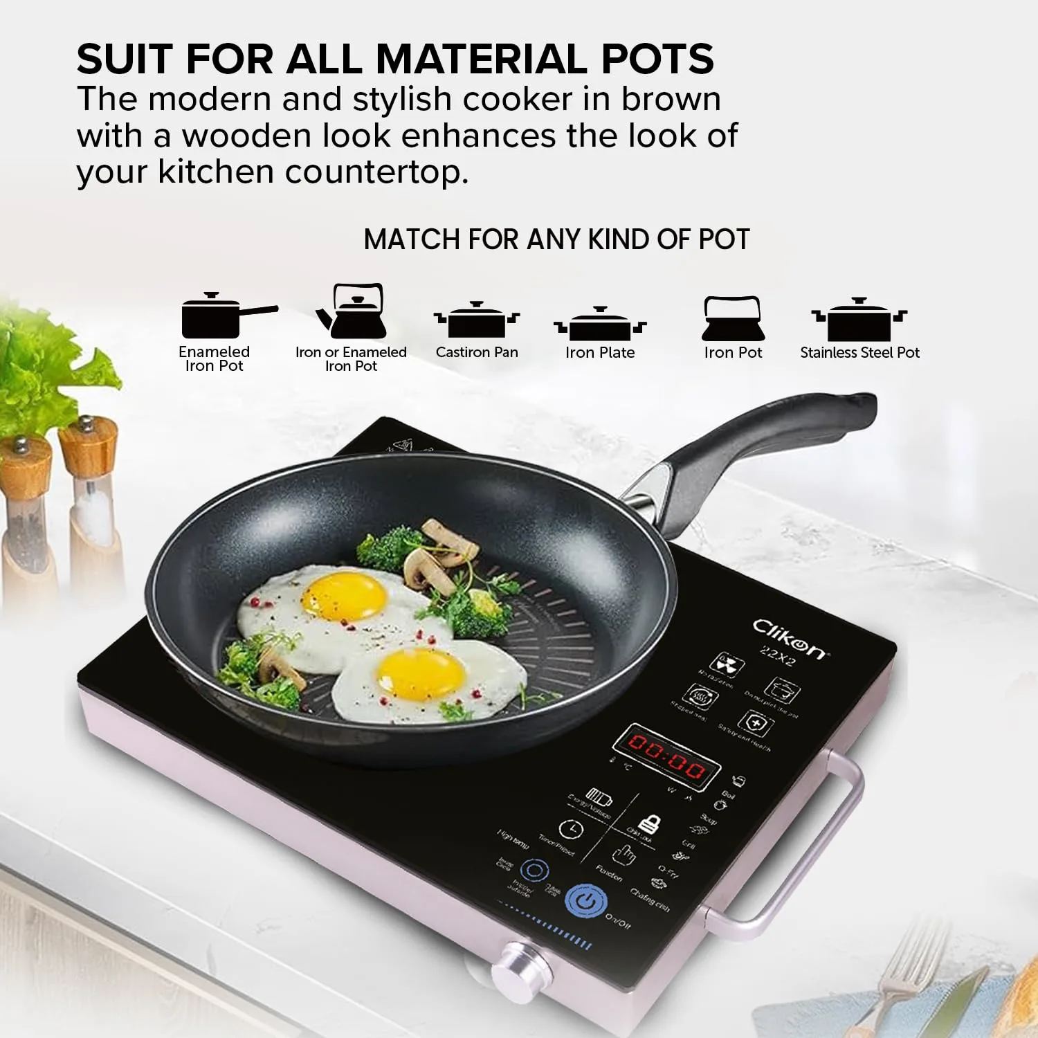 infrared cooker touch control 2