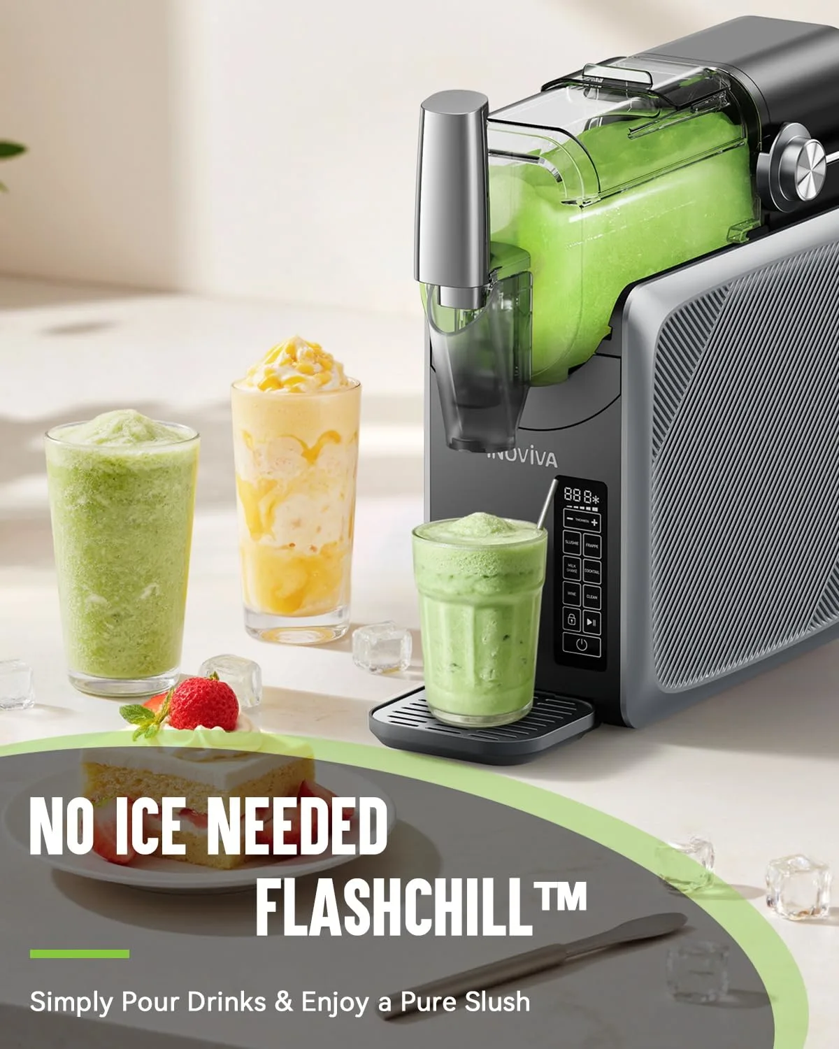inoviva 68oz no ice slushie maker 2