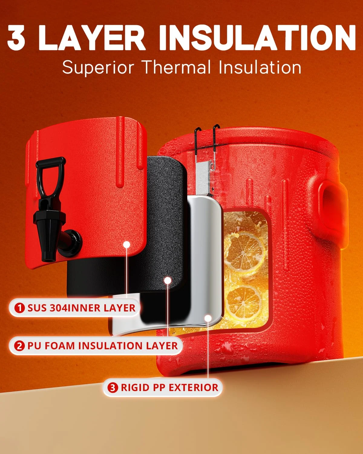 insulated drink dispenser 2