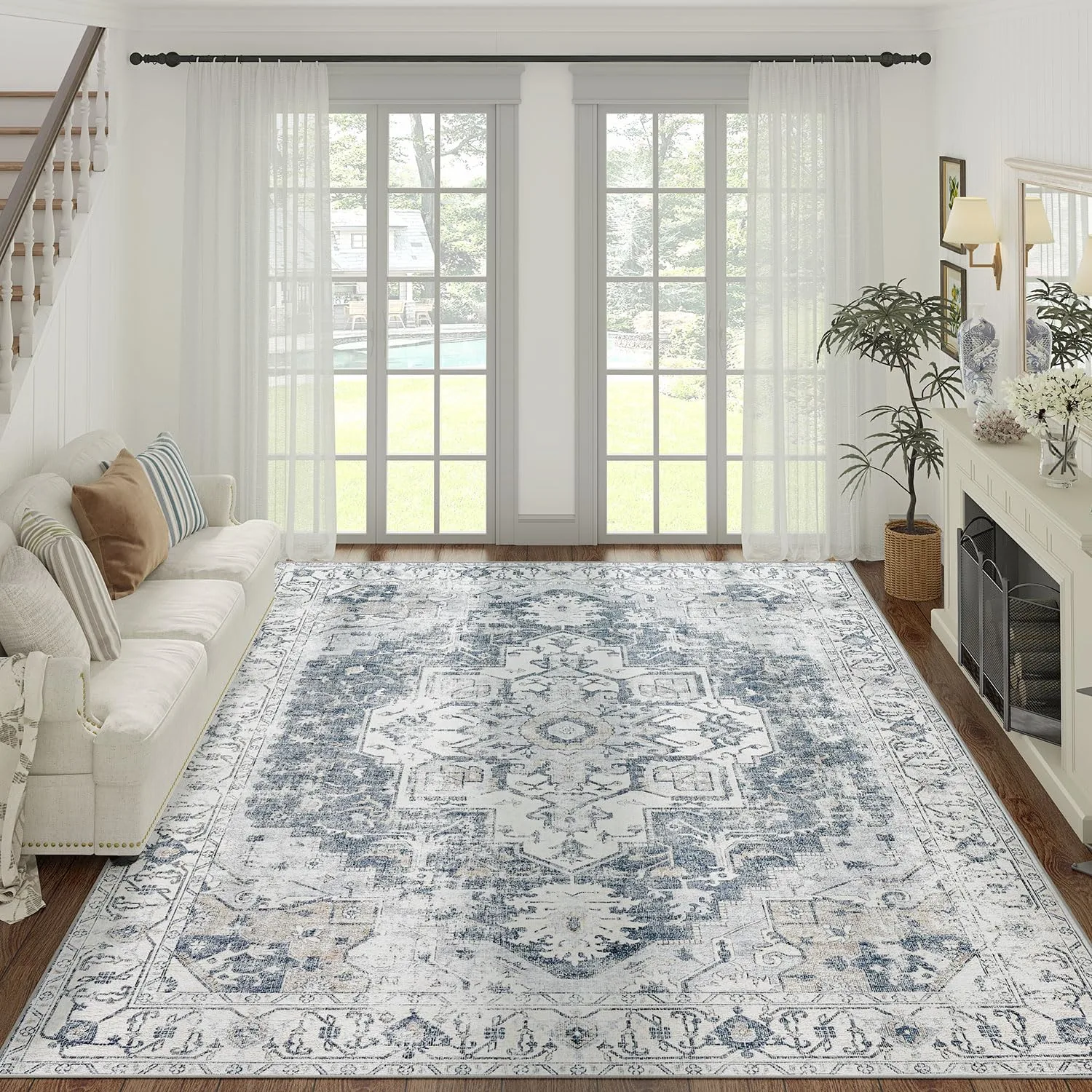 jinchan vintage rug 8x10 1