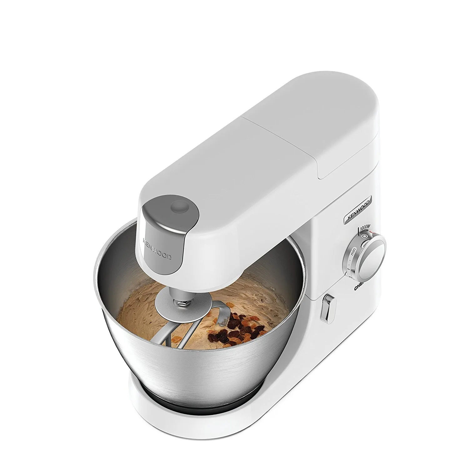 kenwood chef stand mixer baking white 2