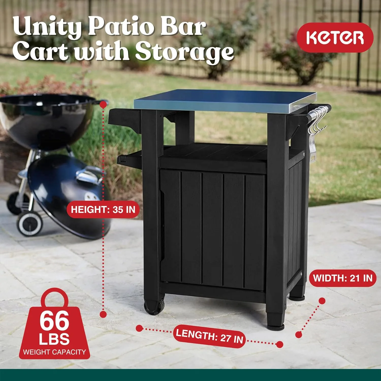 keter unity outdoor table storage 2