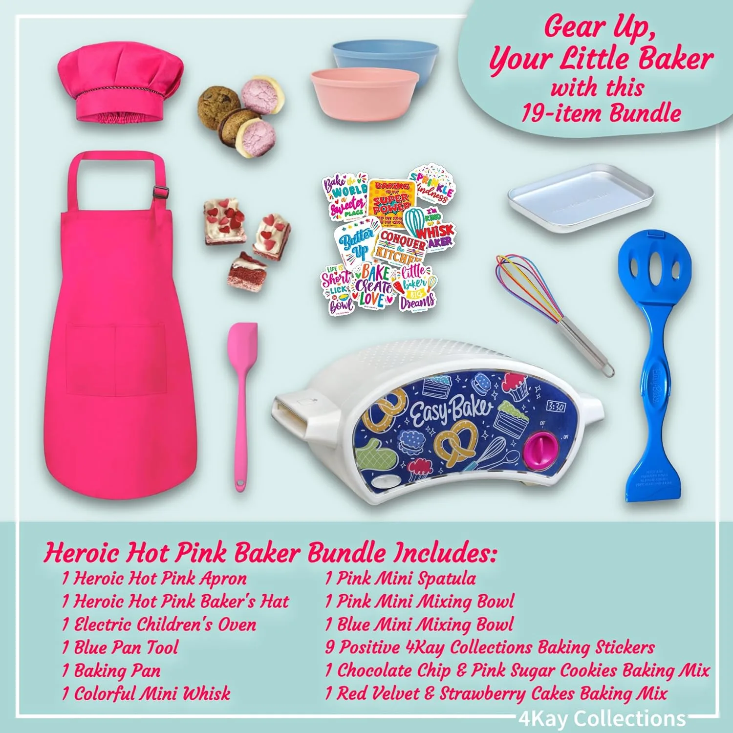 kids baking oven set 2