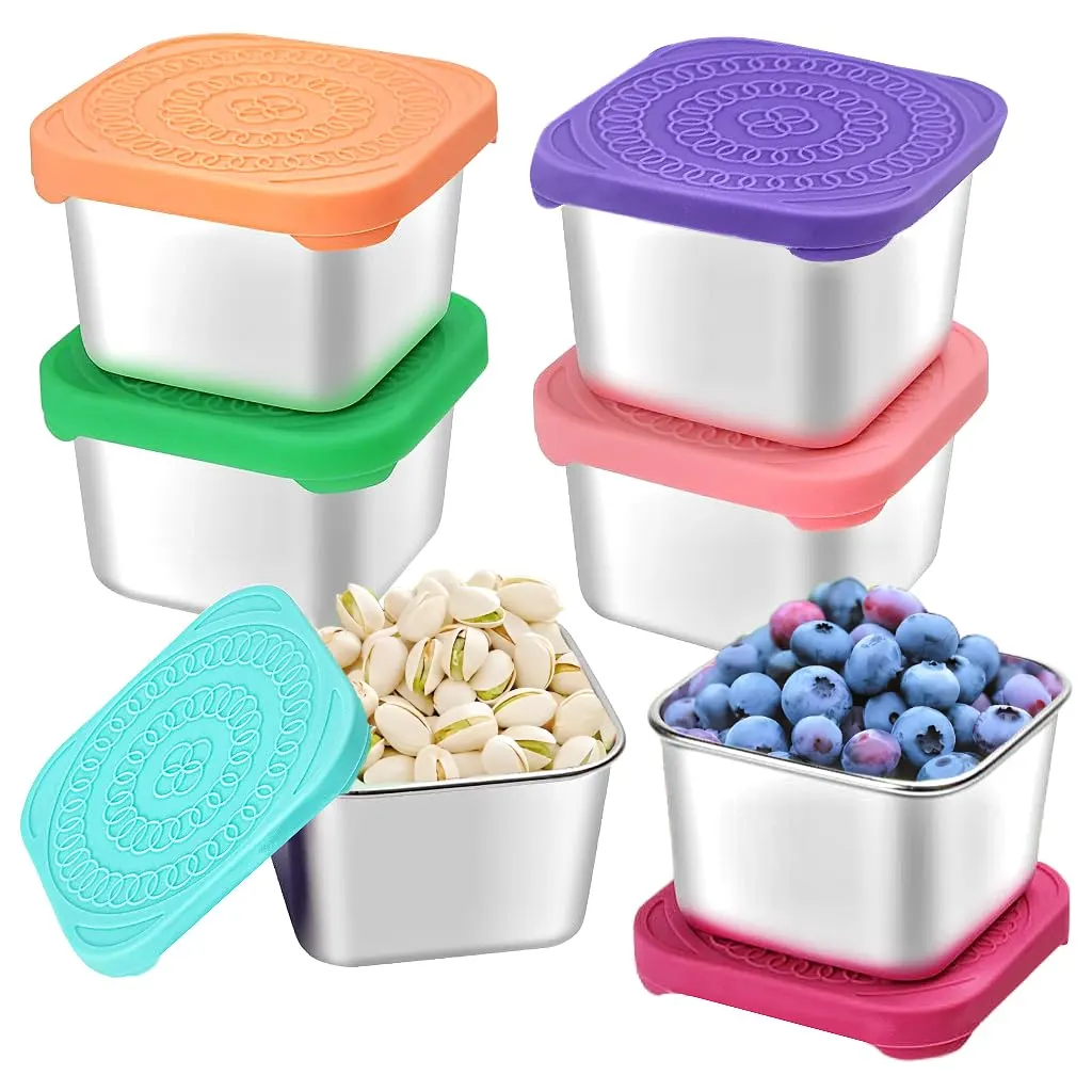 kids stainless snack containers 1